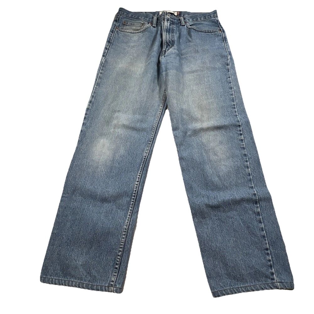 Levi's Jeans Mens Size 33x32 (34x30) Blue 550 Relaxed Fit Straight Leg